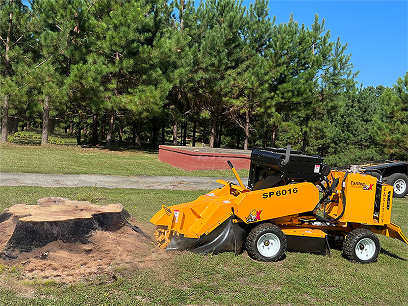 Browse Specs and more for the Carlton SP6016 Series Self-Propelled Stump Cutters - Bobcat of Atlanta