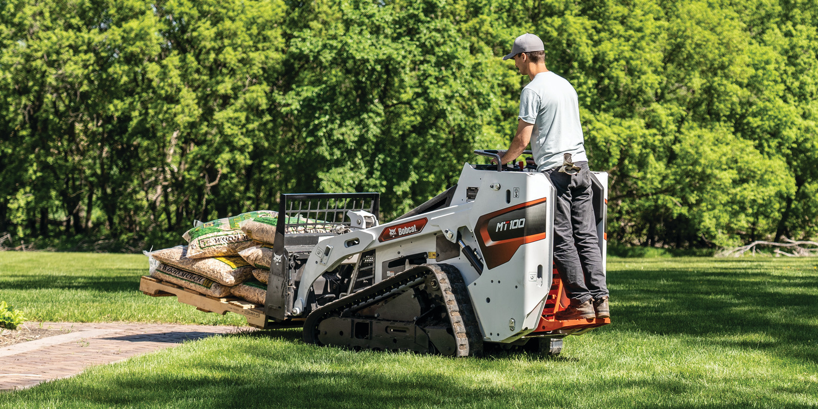 Guide to Bobcat MT100 Attachments for Landscaping 