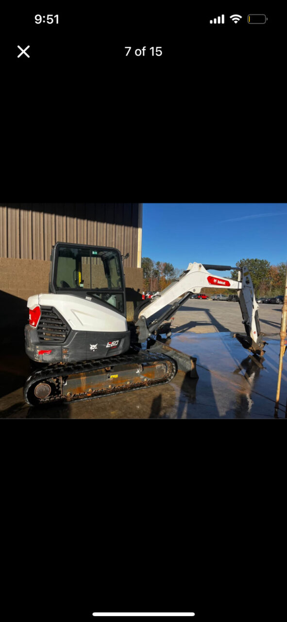 Buy a Used 2023 E60 BOBCAT COMPACT EXCAVATOR - Bobcat of Atlanta